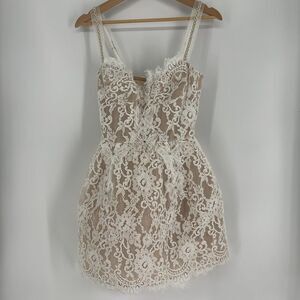 Bronx and Banco Colette Lace Mini Dress